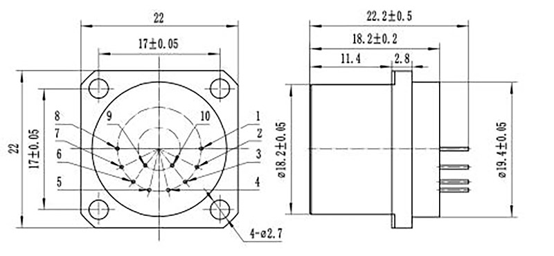 чертеж SSA-QSM1/2/3